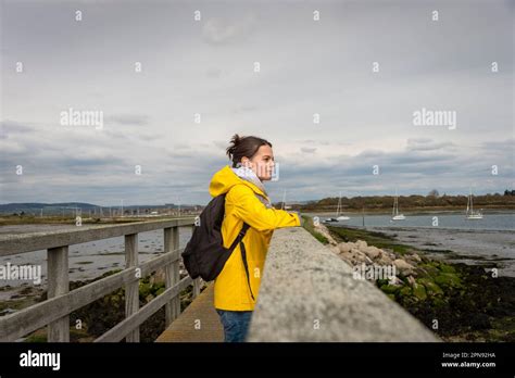 Brunette Mature Adult Woman Profile Hi Res Stock Photography And Images