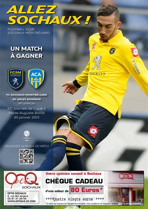 Allez Sochaux By Fc Sochaux Montb Liard Issuu