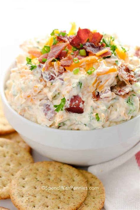 Bacon Cheddar Dip Spend With Pennies