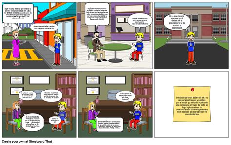 Historieta De Quimica Storyboard By 4d3dade5