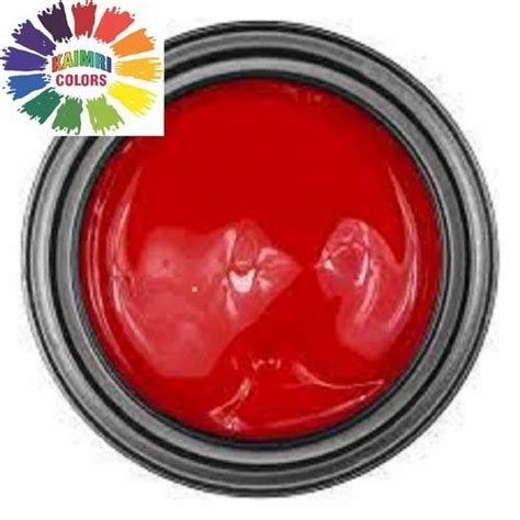 Kaimri Colors Red Pigment Paste For Rubber For Textile Paint