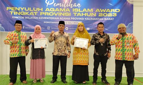 Dua Ustazah Mempawah Ini Jadi Pemenang Terbaik Di Seleksi Penyuluh Agama Islam Award Kalbar 2023