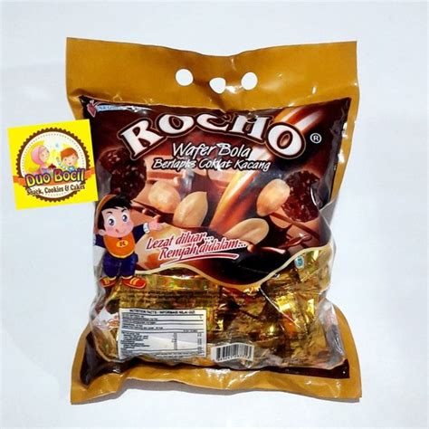 Jual Apollo Roka Wafer Bola Cokelat Salut Isi 50 Pcs Di Lapak Duo