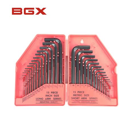 Bgx 30pcs L Shaped Precision Allen Keys Allen Key Set China 30pcs L