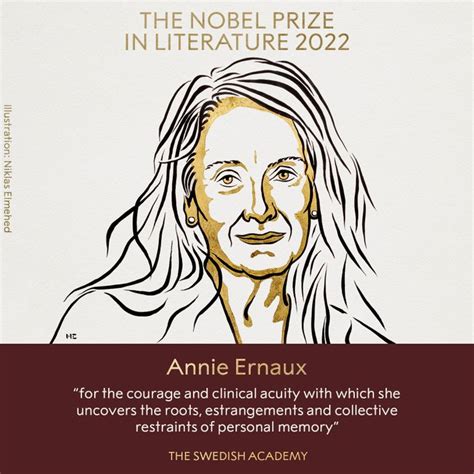 Not Cias Annie Ernaux Ganha Pr Mio Nobel De Literatura R Dio