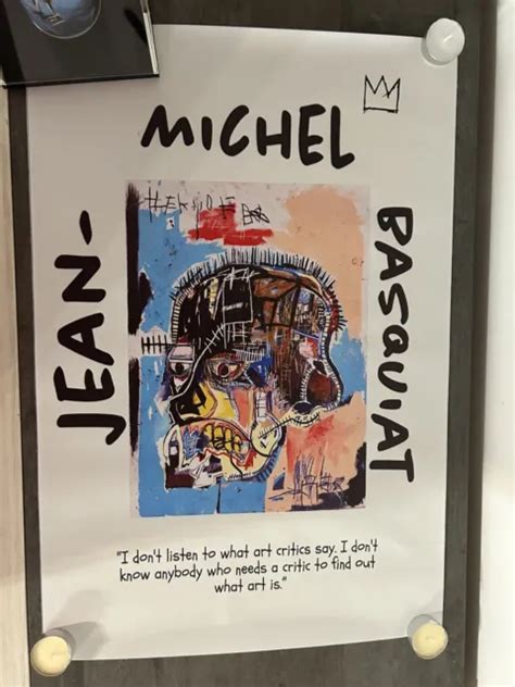 JEAN MICHEL BASQUIAT Affiche En Toile Sans Cadre Affiches D Exposition