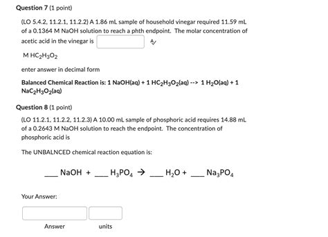 Solved chem | Chegg.com
