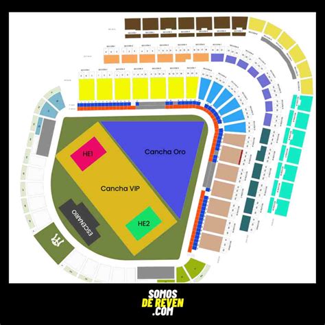 Mapa Del Estadio Mobil Super Gmc Mercy Starlin