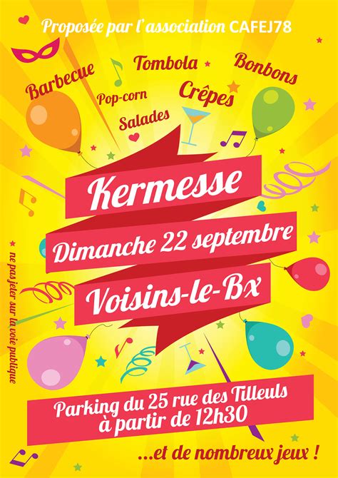 Affiches De Kermesse Behance