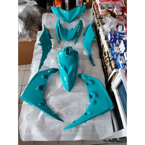 MIO I 125 CYAN FAIRINGS SET 7PCS ORIG YAMAHA GENUINE PARTS Shopee