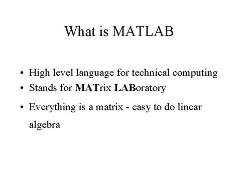 Introduction To Matlab Es 156 Signals And Systems