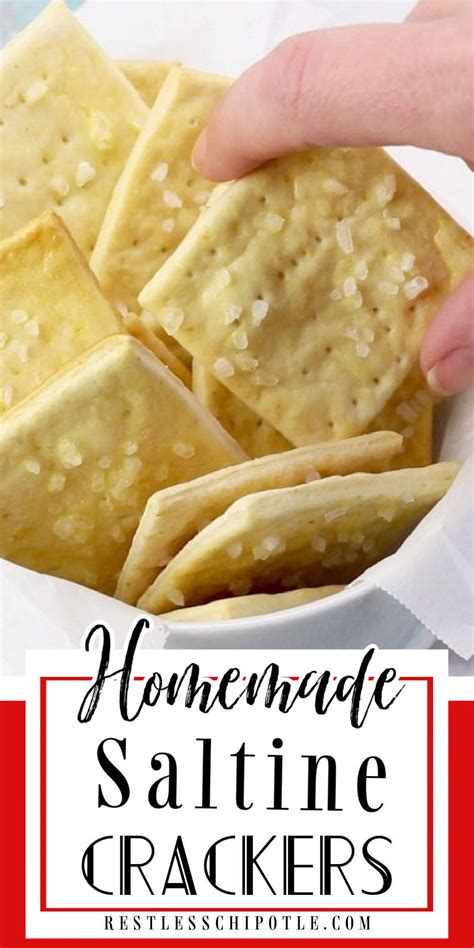 Homemade Saltine Crackers Artofit