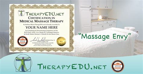 Therapyedu Certificate Health Matters Seminars Medical Massage Therapy Continuing Education