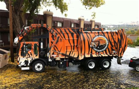 Truck / Vehicle - Tiger Sanitation LLC - Waste and Recycling Workers Week