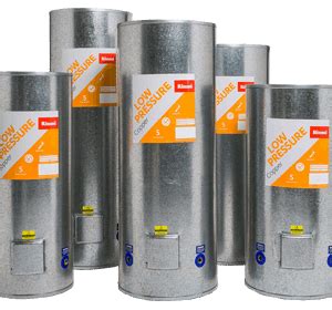 135L Rheem Low Pressure HWC Hot Water Cylinders LTD New Zealand