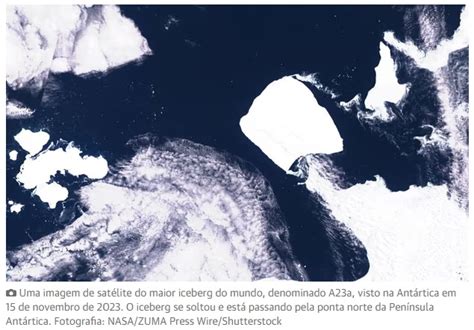 Iceberg Do Tamanho De S O Paulo Se Solta E Coloca Esp Cies Em Risco