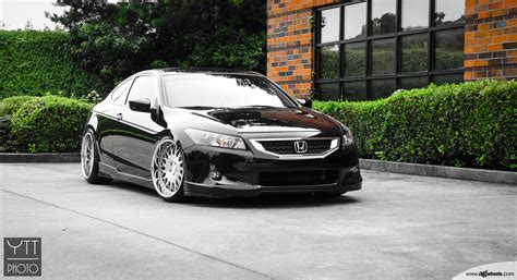 Black Honda Accord Gains Chrome Custom Parts — Gallery