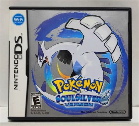 Pokemon Soul Silver Version Nintendo DS Semi Novo Carvalho Games