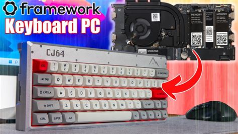 The Ultimate Framework Keyboard Pc Machined Aluminum Mainboard