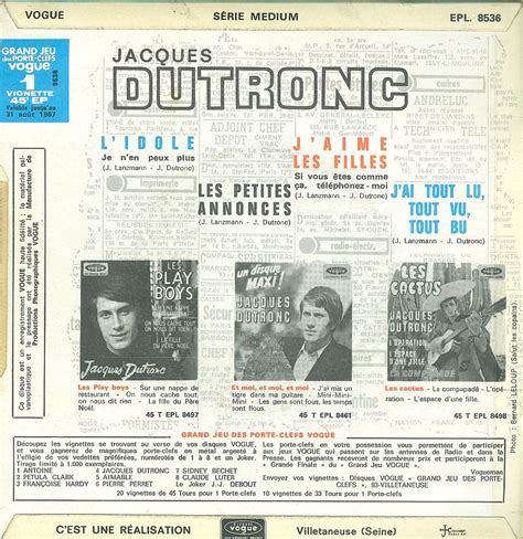 Dutronc Jacques J Aime Les Filles F Ep Flickr