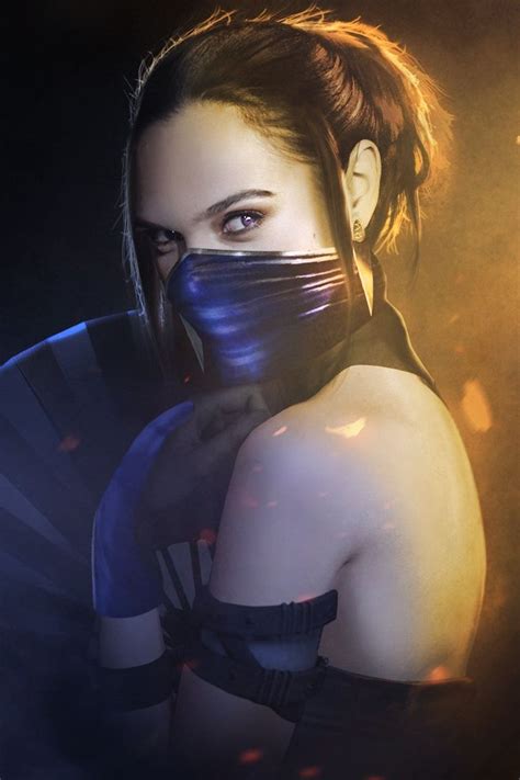 GalGadot As Kitana From Mortal Kombat Mortal Kombat Mortal Kombat