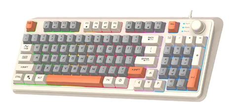 Teclado K Gamer Rgb Light Hot Swap Teclas Para N O Parcelamento Sem Juros