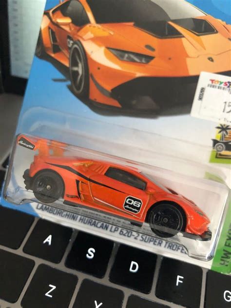 Hot Wheels Lamborghini Huracan LP 620 2 Super Trofeo Hobbies Toys Toys Games On Carousell