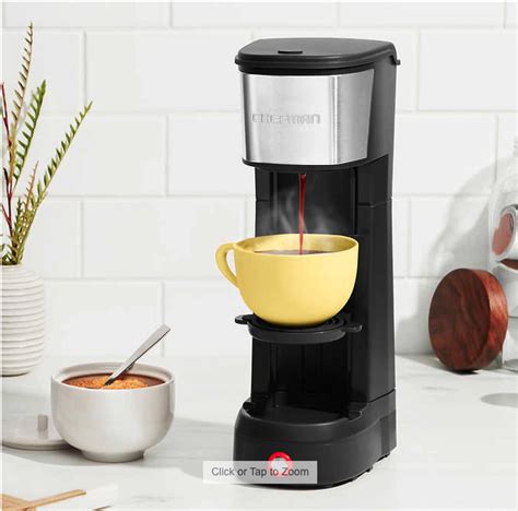 Chefman Instacoffee Max K Cup Coffee Ground Single Serve Brewer