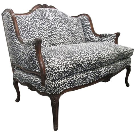 French Antique Style Loveseat at 1stdibs