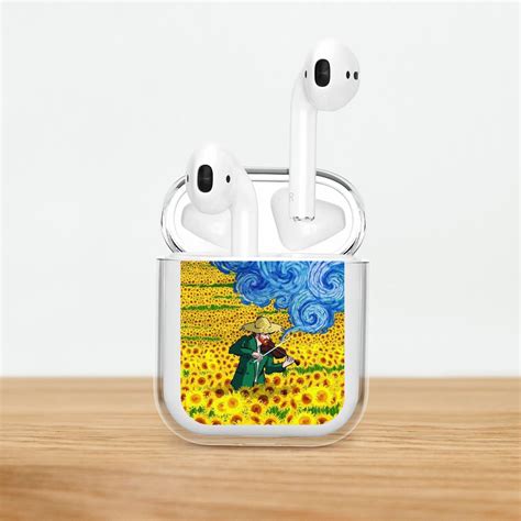 Artistic Earbuds Case, Van Gogh, the Scream Design, Protective Cover - Etsy