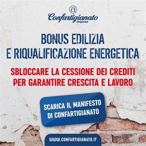 BONUS EDILIZIA Continua Lazione Di Confartigianato Via La Norma Che