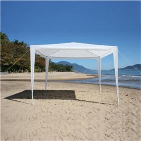 Tenda Gazebo Kala Branca X Praia Camping Bolsa Transport R