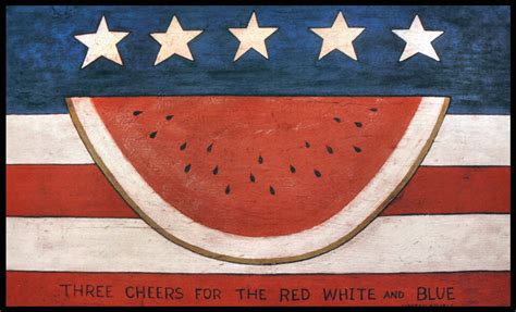 Lang Red White And Blue Door Mat