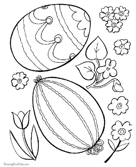 Easter Flower To Print 002