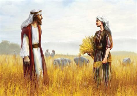 Beckett Ruth Chapter 2 Ruth And Boaz The Lutheran Column