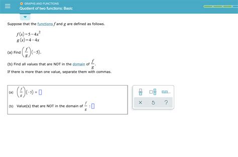 Answered Graphs And Functions Quotient Of Two Bartleby