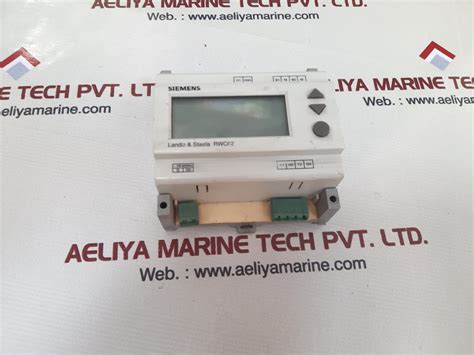 SIEMENS RWC62 TEMPERATURE CONTROL MODULE Aeliya Marine