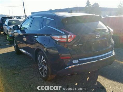 Nissan Murano S Sl Platinum Sv Salvage Salvage Damaged Cars