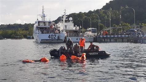 Bakamla Ri Zona Maritim Tengah Gelar Latihan Keamanan Dan Keselamatan Laut