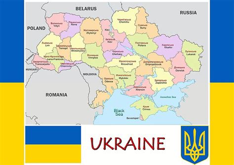 HD wallpaper: arms, coat, flag, map, ukraine | Wallpaper Flare