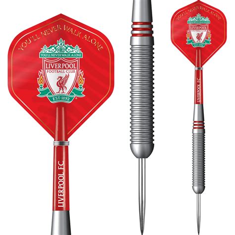 Liverpool Fc Darts Steel Tip Brass Official Licensed Lfc 22g