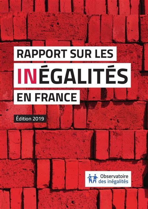 Rapport Sur Les Inégalités En France édition 2019 R Feminisme