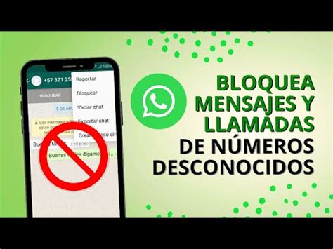 Consejos para protegerte de los mensajes de WhatsApp de números