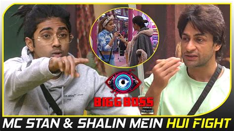 Bigg Boss Update Mc Stan Shalin Mein Hui Fight Archana Hui