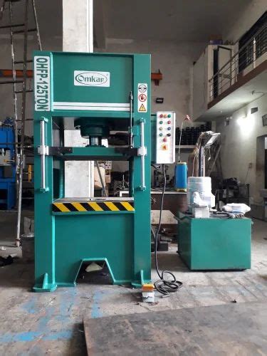 Mild Steel H Frame Hydraulic Press Machine Automation Grade Automatic