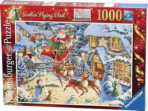 Ravensburger Natale La Visita Di Babbo Natale Puzzle Da