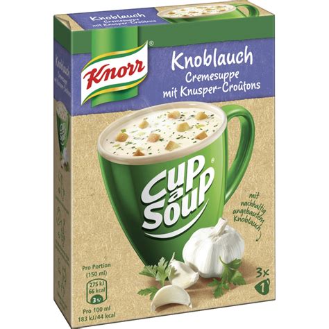 Knorr Cup A Soup Knoblauchsuppe Mpreis Online Shop