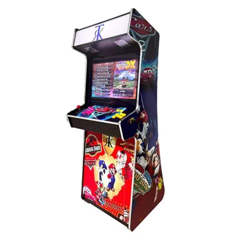 Coin Operated Mario Upright Customized Stickers Arcade Game Machine With 3000 Games Claw Crane