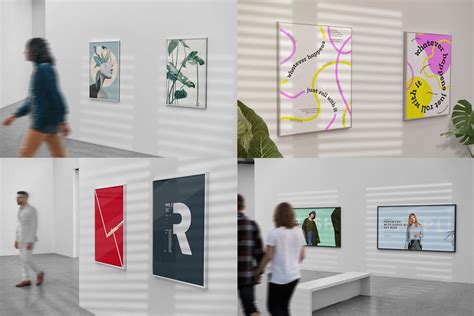 Art Gallery MockUp / Poster | Premium & Free PSD Mockup Store