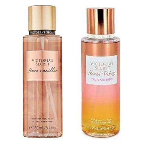 Victoria S Secret Bare Vanilla Velvet Petals Sunkissed V Cut Spreyi